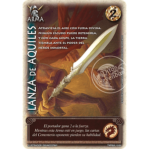 LANZA DE AQUILES (TKPB25 - NOBLEZA Y PODER) - SINGLES MITOS Y LEYENDAS