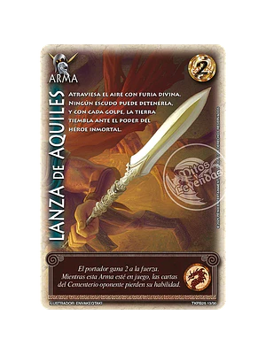 LANZA DE AQUILES (TKPB25 - NOBLEZA Y PODER) - SINGLES MITOS Y LEYENDAS