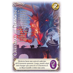 OFRENDAS AL DRAGÓN (TKPB25 - NOBLEZA Y PODER) - SINGLES MITOS Y LEYENDAS