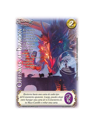 OFRENDAS AL DRAGÓN (TKPB25 - NOBLEZA Y PODER) - SINGLES MITOS Y LEYENDAS