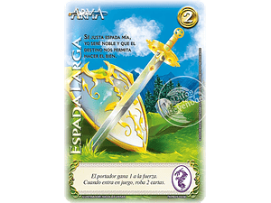 ESPADA LARGA (TKPB25 - NOBLEZA Y PODER) - SINGLES MITOS Y LEYENDAS