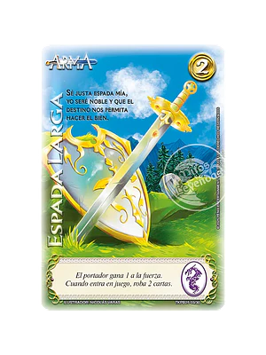 ESPADA LARGA (TKPB25 - NOBLEZA Y PODER) - SINGLES MITOS Y LEYENDAS