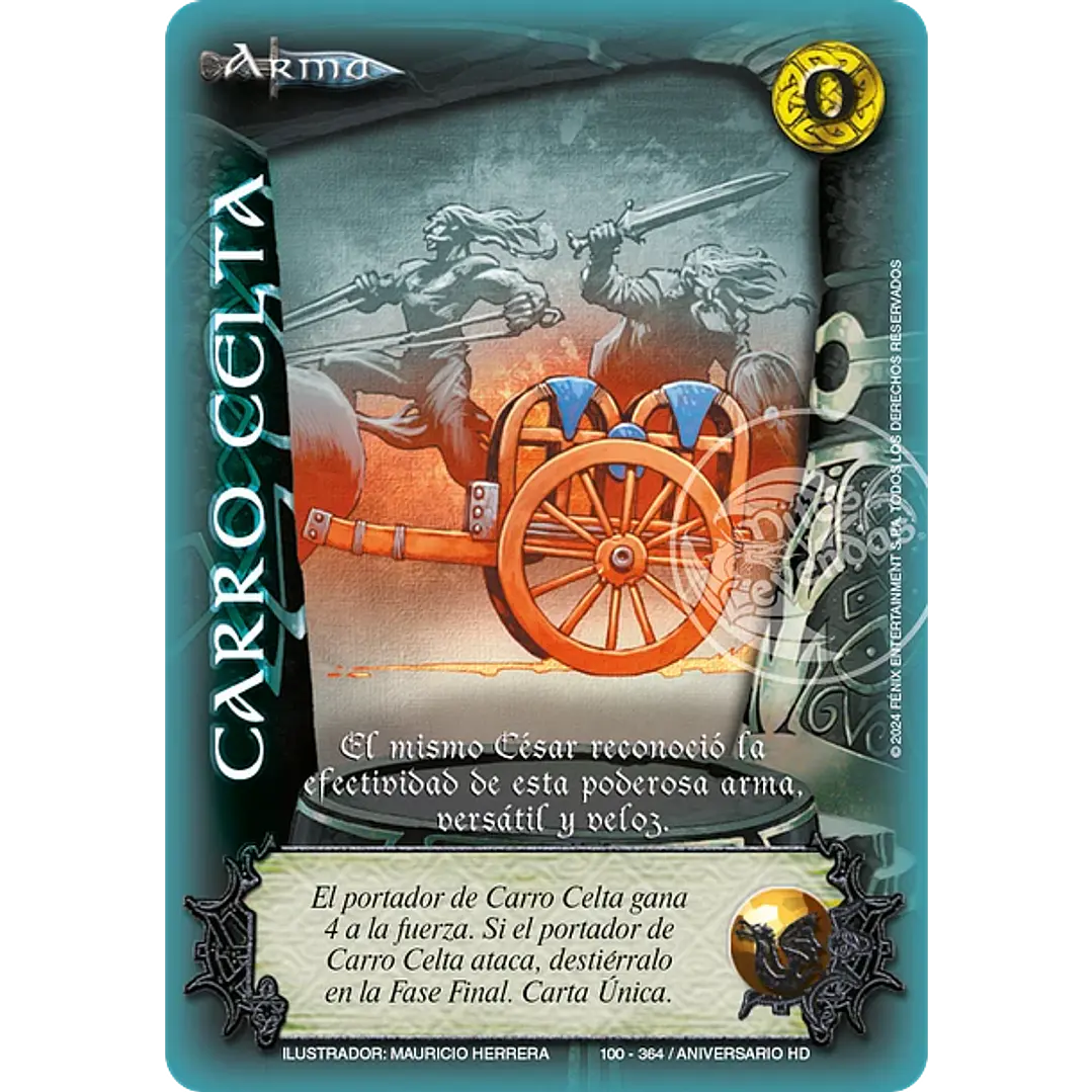 CARRO CELTA (HD ANIVERSARIO - REAL) - SINGLES MITOS Y LEYENDAS 1