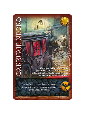 CARRUAJE NEGRO (LBPB24) - SINGLES MITOS Y LEYENDAS