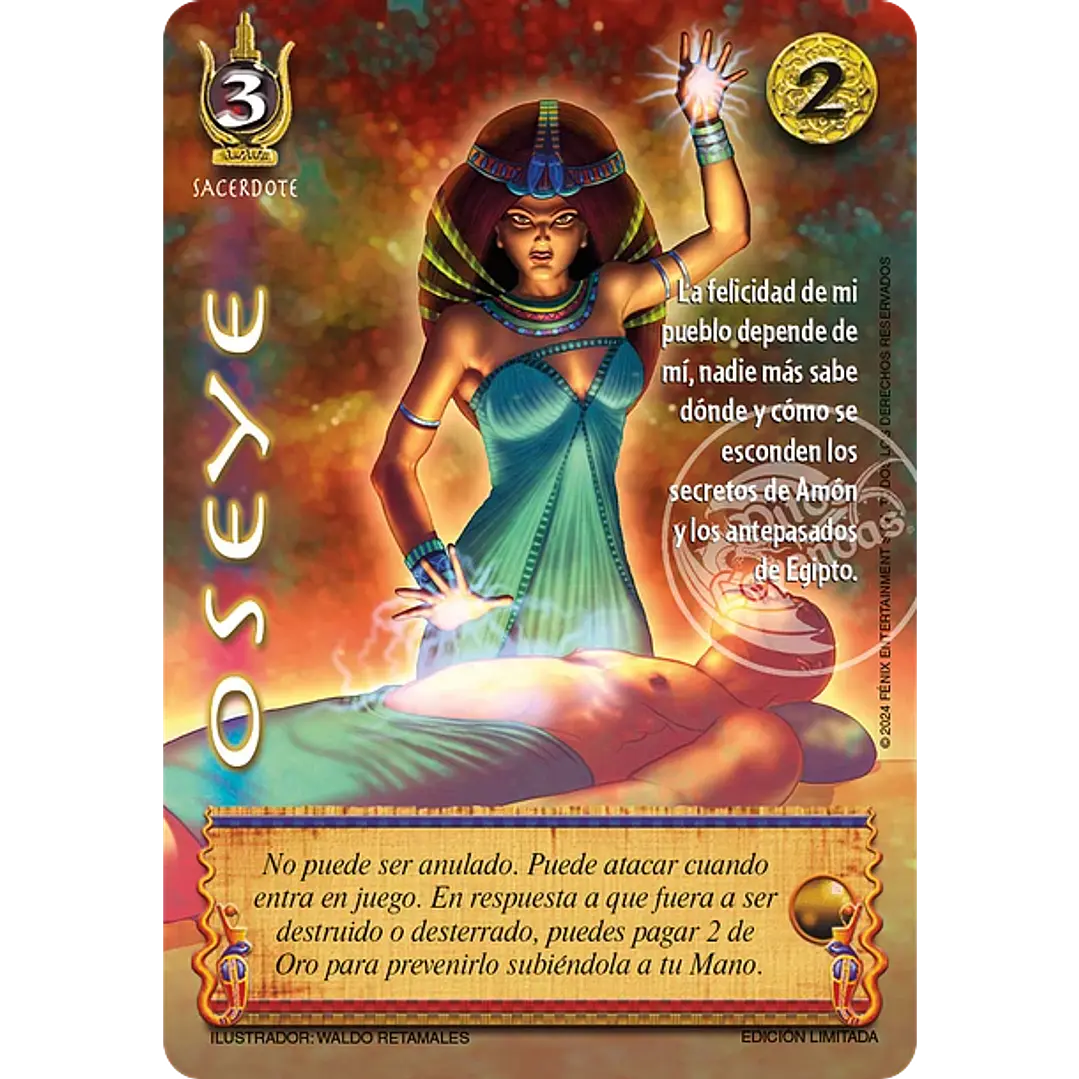 OSEYE (LBPB24 - FOIL LLUVIA) - SINGLES MITOS Y LEYENDAS 1