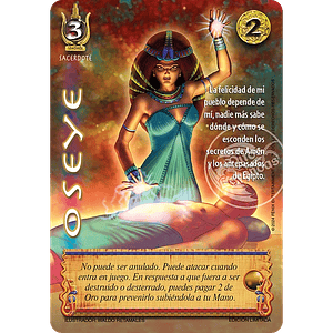 OSEYE (LBPB24 - FOIL LLUVIA) - SINGLES MITOS Y LEYENDAS