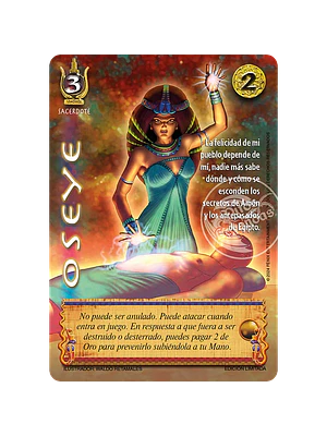 OSEYE (LBPB24 - FOIL LLUVIA) - SINGLES MITOS Y LEYENDAS