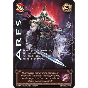 ARES (LBPB24 - FOIL LLUVIA) - SINGLES MITOS Y LEYENDAS