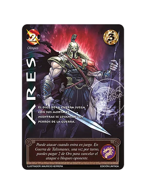 ARES (LBPB24 - FOIL LLUVIA) - SINGLES MITOS Y LEYENDAS