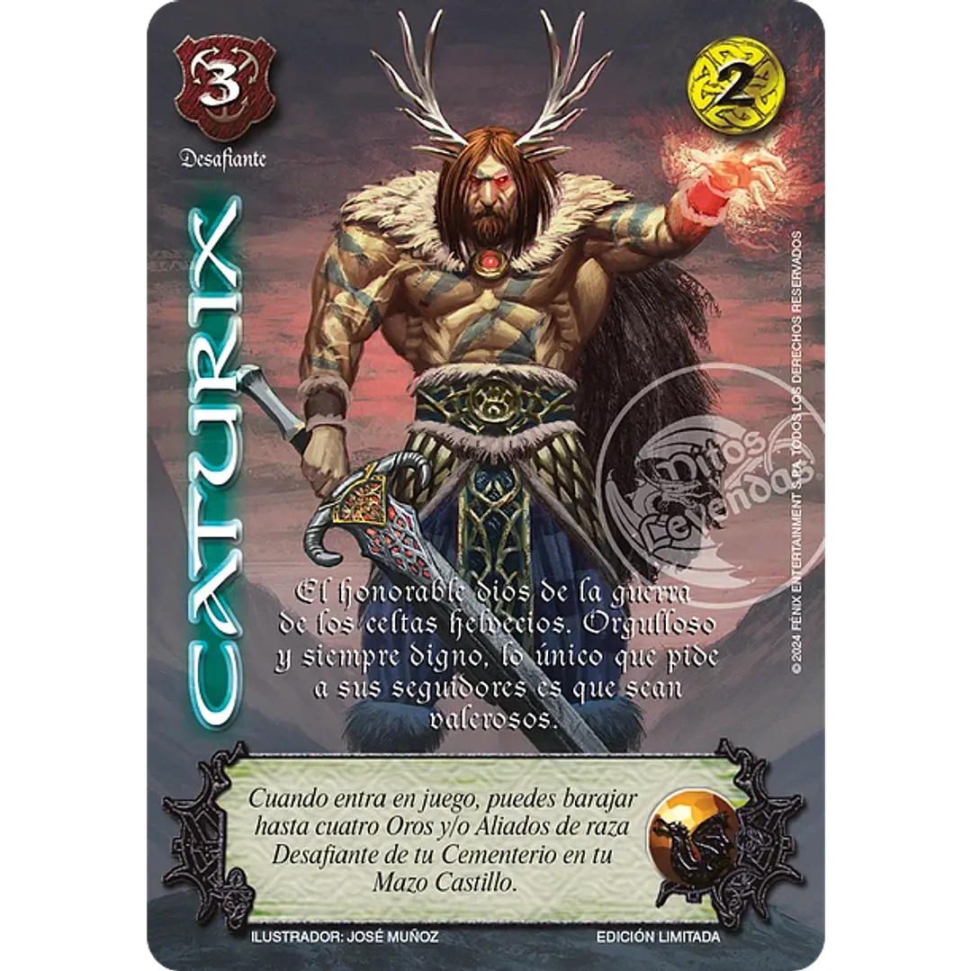 CATURIX (LBPB24 - FOIL LLUVIA) - SINGLES MITOS Y LEYENDAS 1