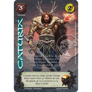 CATURIX (LBPB24 - FOIL LLUVIA) - SINGLES MITOS Y LEYENDAS