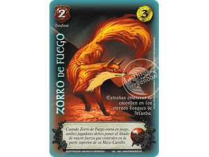 ZORRO DE FUEGO (HD ANIVERSARIO - VC FOIL) - SINGLES MITOS Y LEYENDAS