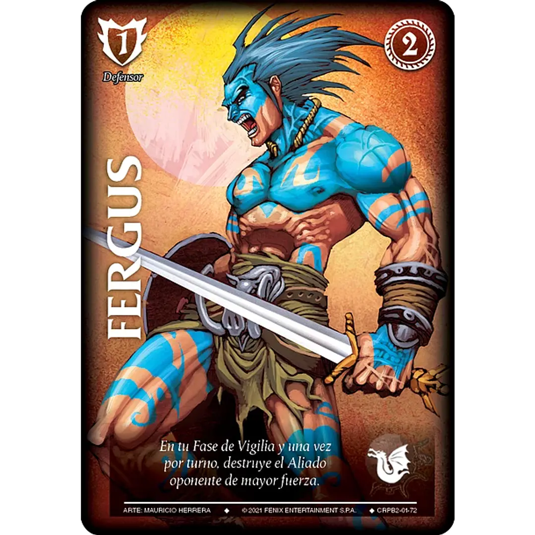 FERGUS (CRPB2 - DEFENSOR) - SINGLES MITOS Y LEYENDAS 1