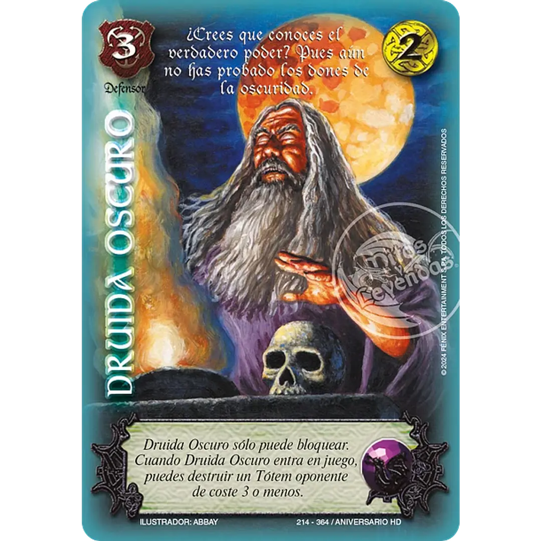 DRUIDA OSCURO (HD ANIVERSARIO - CORTESANA - REWORK) - SINGLES MITOS Y LEYENDAS 1