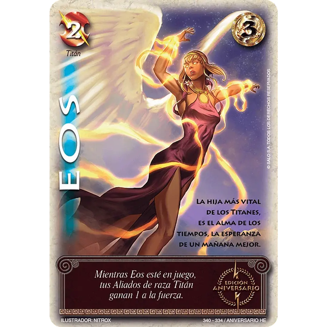 EOS (HELÉNICA ANIV - PROMOCIONAL) - SINGLES MITOS Y LEYENDAS 1
