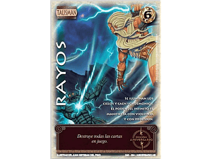 RAYOS (HELÉNICA ANIV - PROMOCIONAL) - SINGLES MITOS Y LEYENDAS