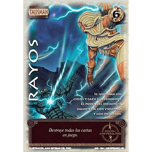 RAYOS (HELÉNICA ANIV - PROMOCIONAL) - SINGLES MITOS Y LEYENDAS