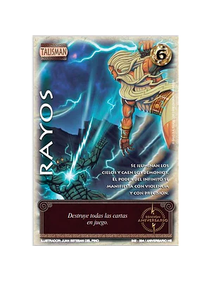 RAYOS (HELÉNICA ANIV - PROMOCIONAL) - SINGLES MITOS Y LEYENDAS