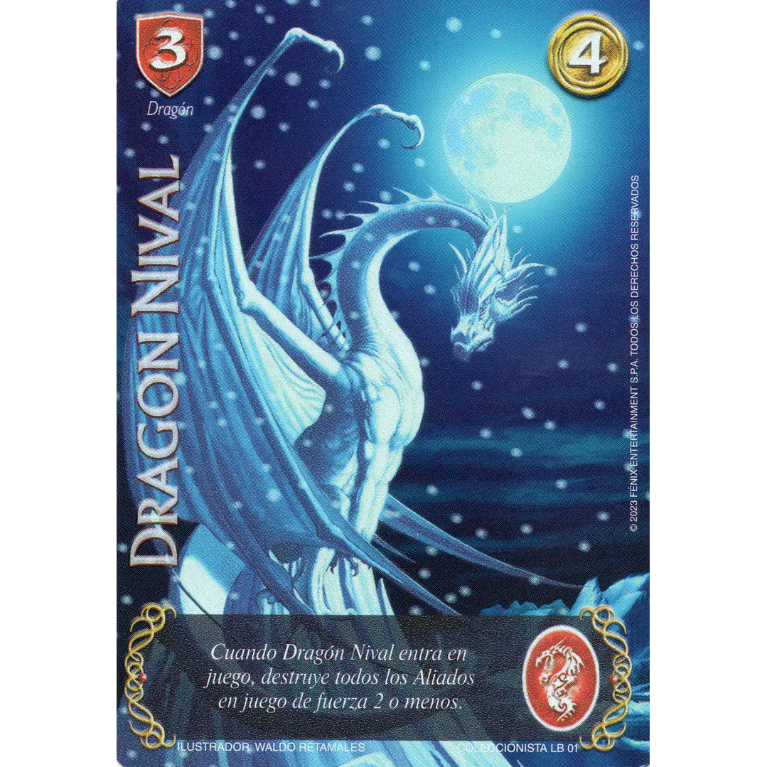 DRAGON NIVAL COLECCIONISTA - SINGLES MITOS Y LEYENDAS 1