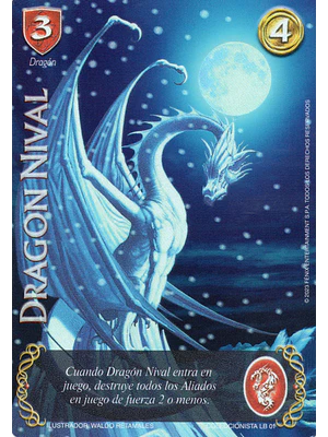 DRAGON NIVAL COLECCIONISTA - SINGLES MITOS Y LEYENDAS