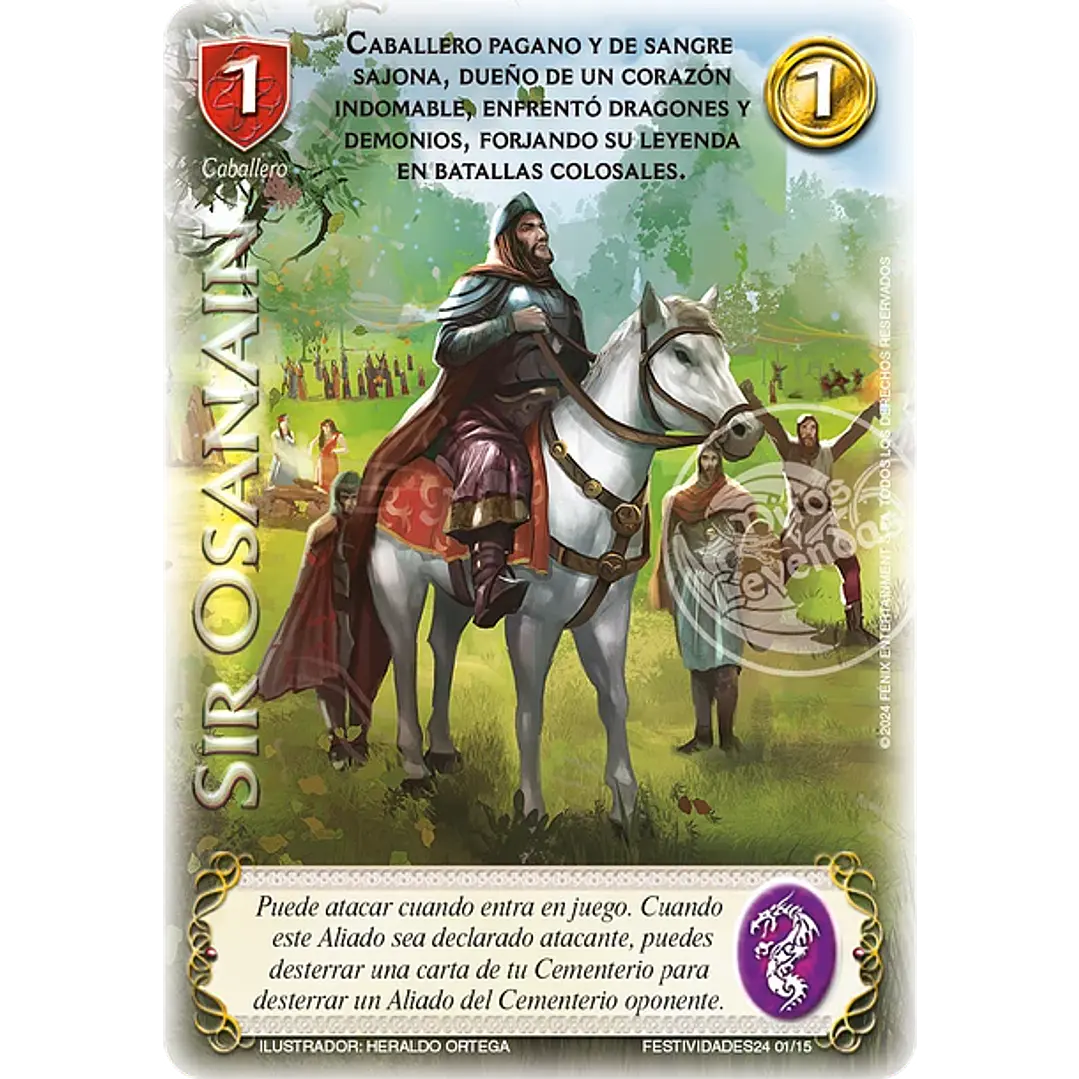 SIR OSANAIN (LBPB24) - SINGLES MITOS Y LEYENDAS 1
