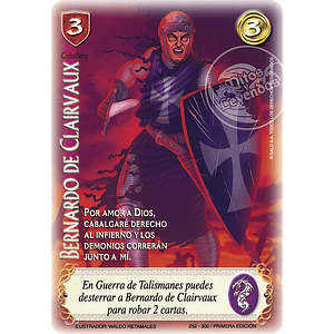 BERNARDO DE CLAIRVAUX (CLÁSICO CRU - REAL) - SINGLES MITOS Y LEYENDAS