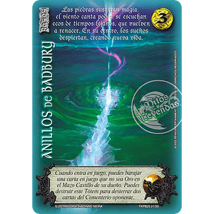 ANILLOS DE BADBURY (TKPB25 - JUICIO Y VISIÓN) - SINGLES MITOS Y LEYENDAS