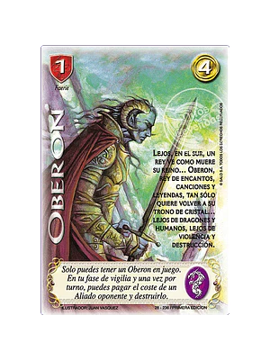 OBERON (CLÁSICO ESPS - REAL) - SINGLES MITOS Y LEYENDAS