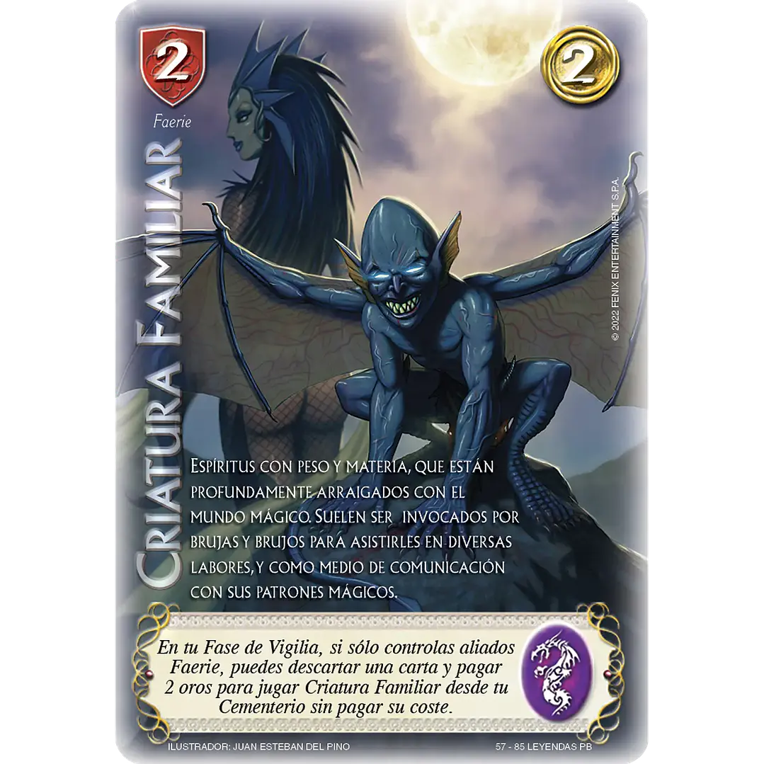 CRIATURA FAMILIAR (ANIVERSARIO ES) - SINGLES MITOS Y LEYENDAS 1