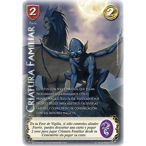 CRIATURA FAMILIAR (ANIVERSARIO ES) - SINGLES MITOS Y LEYENDAS