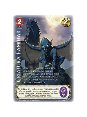 CRIATURA FAMILIAR (ANIVERSARIO ES) - SINGLES MITOS Y LEYENDAS