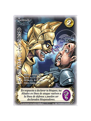 LA MIRADA DE MORDRED (CLÁSICO ESPS - REAL) - SINGLES MITOS Y LEYENDAS