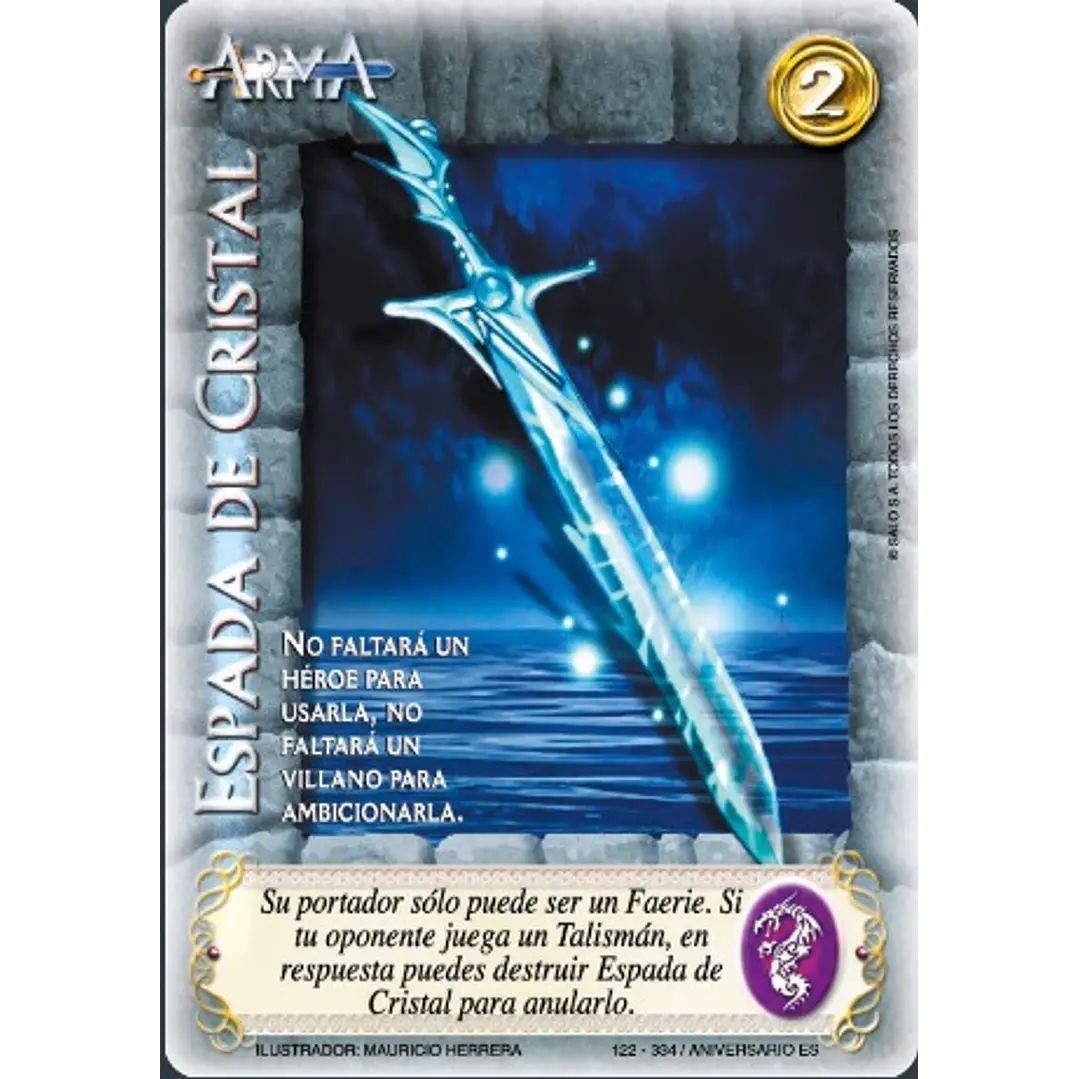 ESPADA DE CRISTAL (ANIVERSARIO ES) - SINGLES MITOS Y LEYENDAS 1