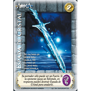 ESPADA DE CRISTAL (ANIVERSARIO ES) - SINGLES MITOS Y LEYENDAS