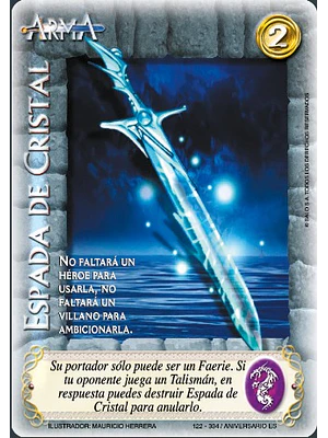 ESPADA DE CRISTAL (ANIVERSARIO ES) - SINGLES MITOS Y LEYENDAS