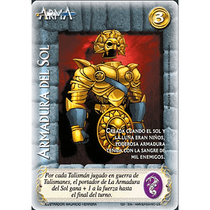 ARMADURA DEL SOL (ANIVERSARIO ES) - SINGLES MITOS Y LEYENDAS