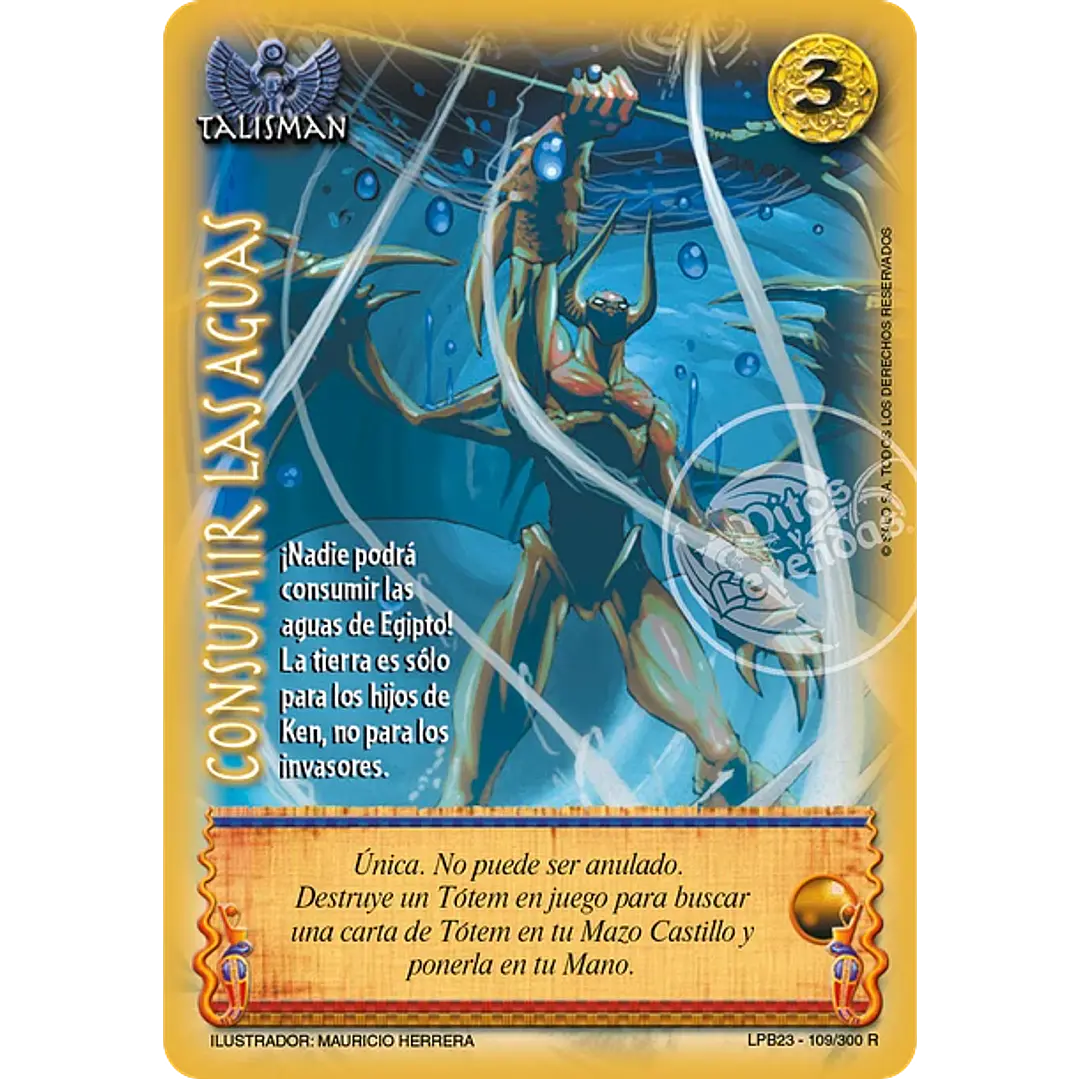 CONSUMIR LAS AGUAS (LEYENDAS PB 3.0 - REALES) - SINGLES MITOS Y LEYENDAS 1