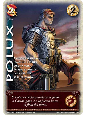 POLUX (HELÉNICA ANIV) - SINGLES MITOS Y LEYENDAS
