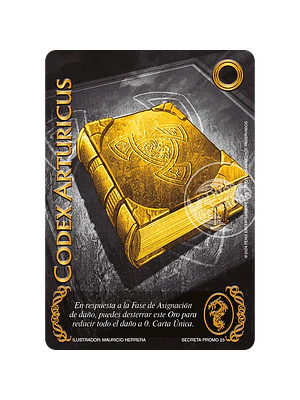 CODEX ARTURICUS (LBPB24 - DORADA) - SINGLES MITOS Y LEYENDAS