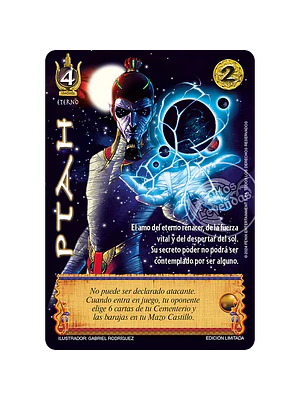 PTAH (LBPB24 - FOIL LLUVIA) - SINGLES MITOS Y LEYENDAS