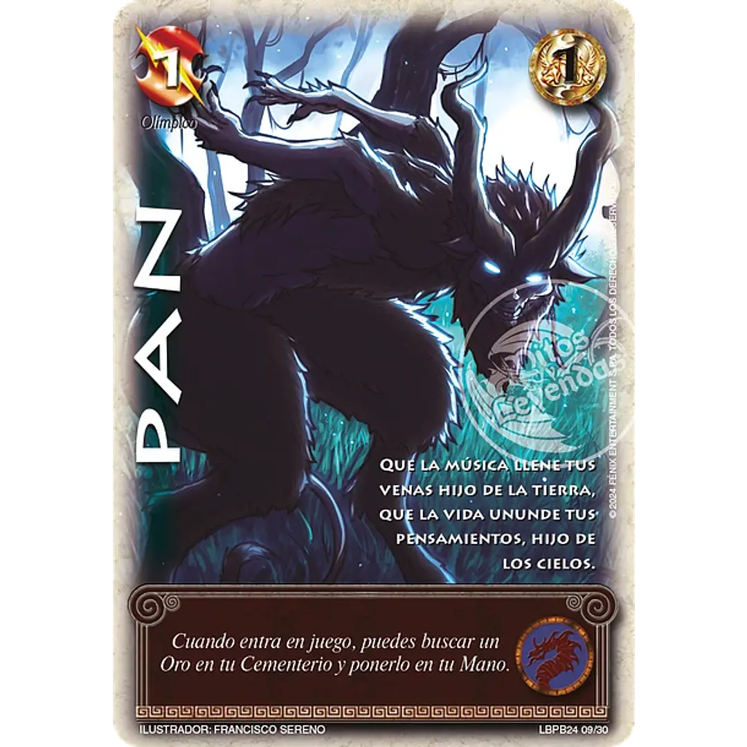PAN (LBPB24 - ARTE ALTERNATIVO) - SINGLES MITOS Y LEYENDAS 1