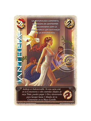 ANTHEIA (LBPB24) - SINGLES MITOS Y LEYENDAS