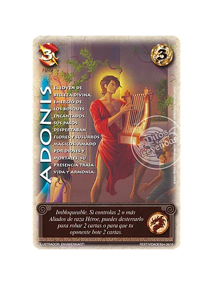 ADONIS (LBPB24) - SINGLES MITOS Y LEYENDAS