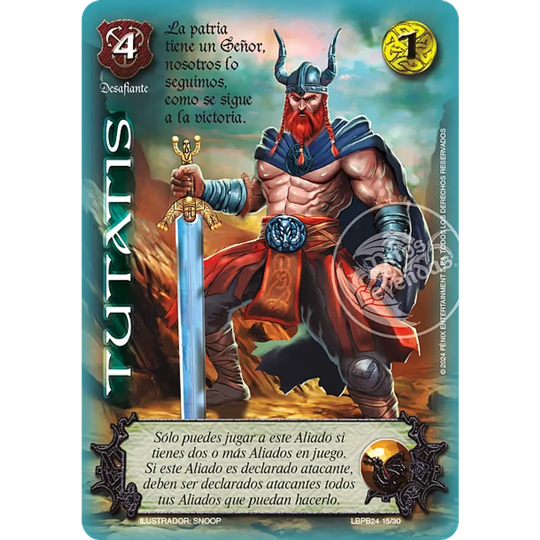 TUTATIS (LBPB24 - ARTE ALTERNATIVO) - SINGLES MITOS Y LEYENDAS 1