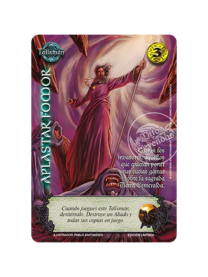 APLASTAR FOMOR (LBPB24 - FOIL LLUVIA) - SINGLES MITOS Y LEYENDAS