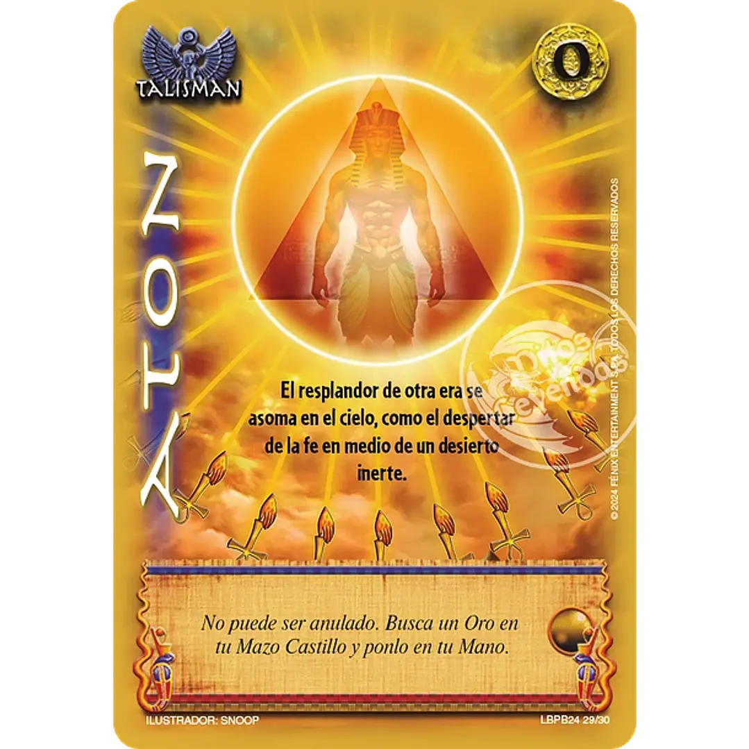ATON (LBPB24 - ARTE ALTERNATIVO)- SINGLES MITOS Y LEYENDAS 1