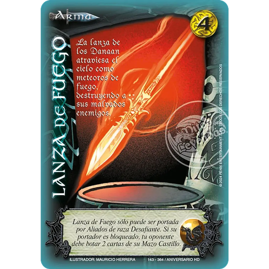 LANZA DE FUEGO (HD ANIVERSARIO - REAL) - SINGLES MITOS Y LEYENDAS 1