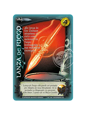 LANZA DE FUEGO (HD ANIVERSARIO - REAL) - SINGLES MITOS Y LEYENDAS