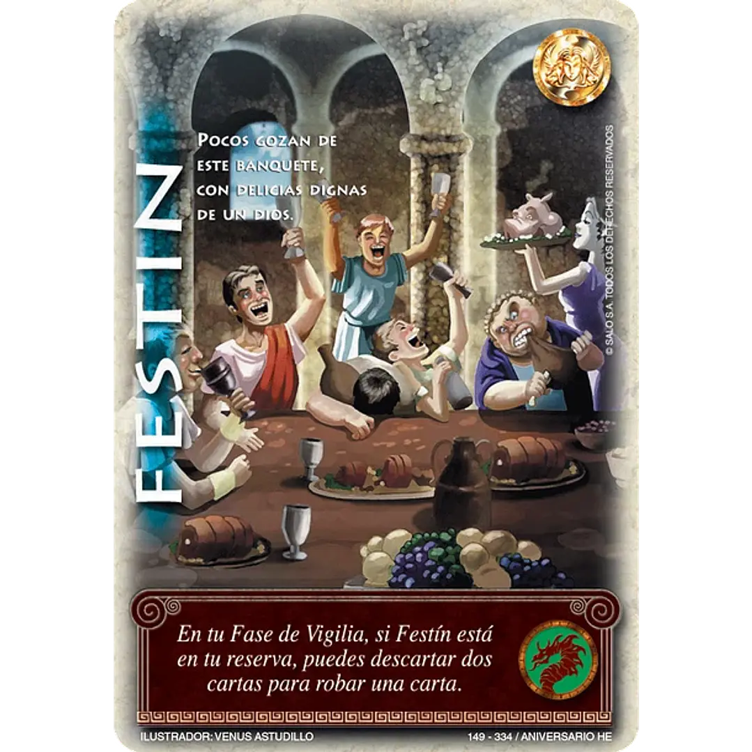FESTÍN (HELÉNICA ANIV - VC FOIL) - SINGLES MITOS Y LEYENDAS 1