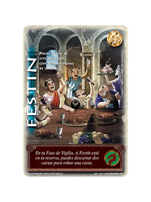 FESTÍN (HELÉNICA ANIV - VC FOIL) - SINGLES MITOS Y LEYENDAS